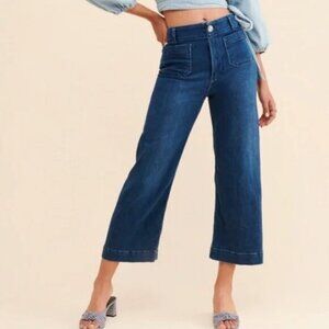 Anthropologie - Pilcro The Skipper High-Rise Wide-Leg Jeans